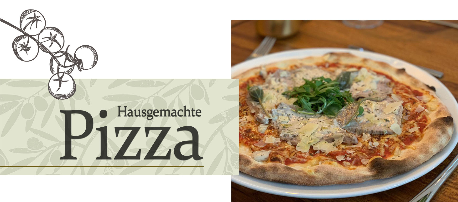 Hausgemachte Pizza in Wangen im Landkreis Ravensburg. The best pizza in town